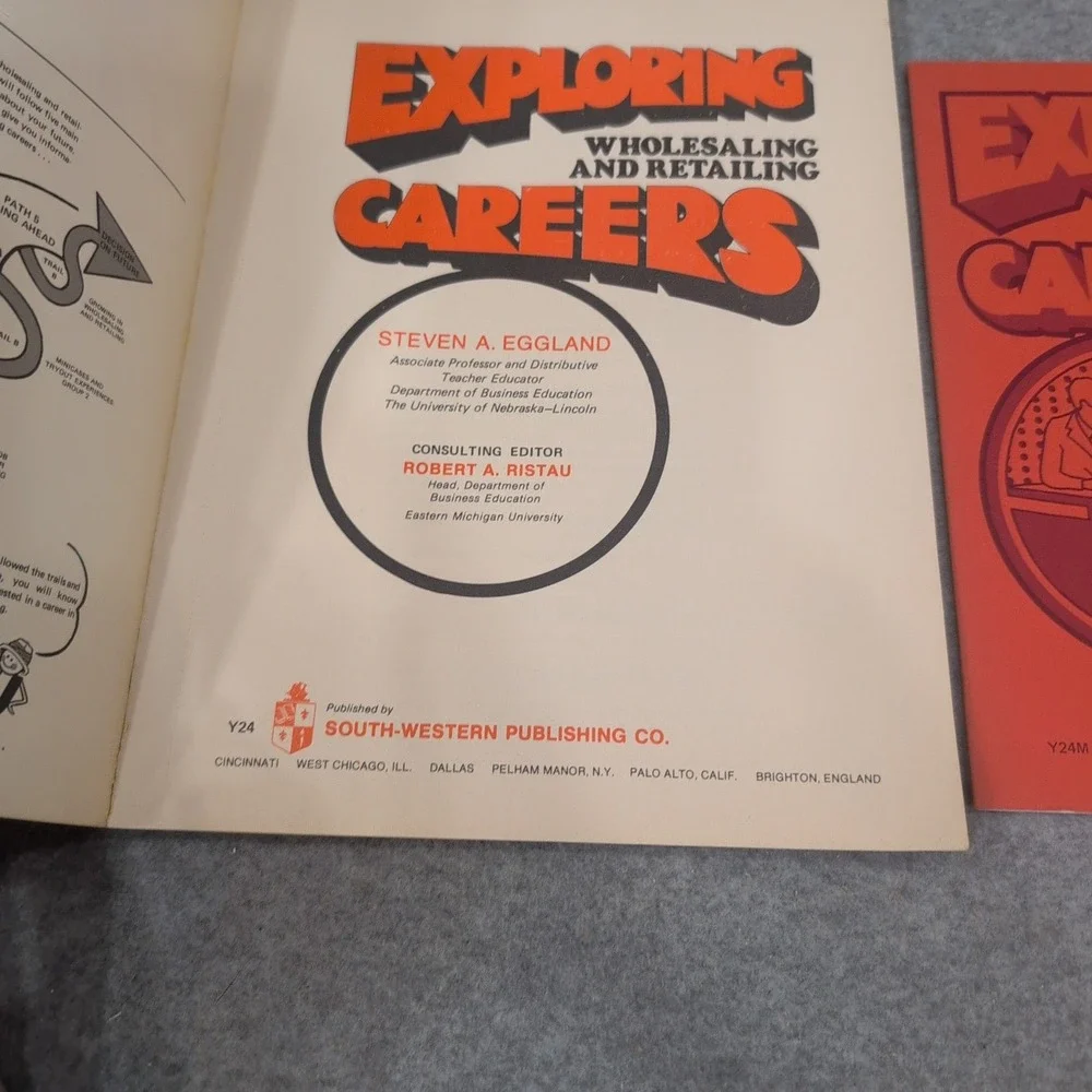 Exploring Wholesaling and Retailing Careers Eggland 1976 Teacher Guide Set - Picture 2 of 3